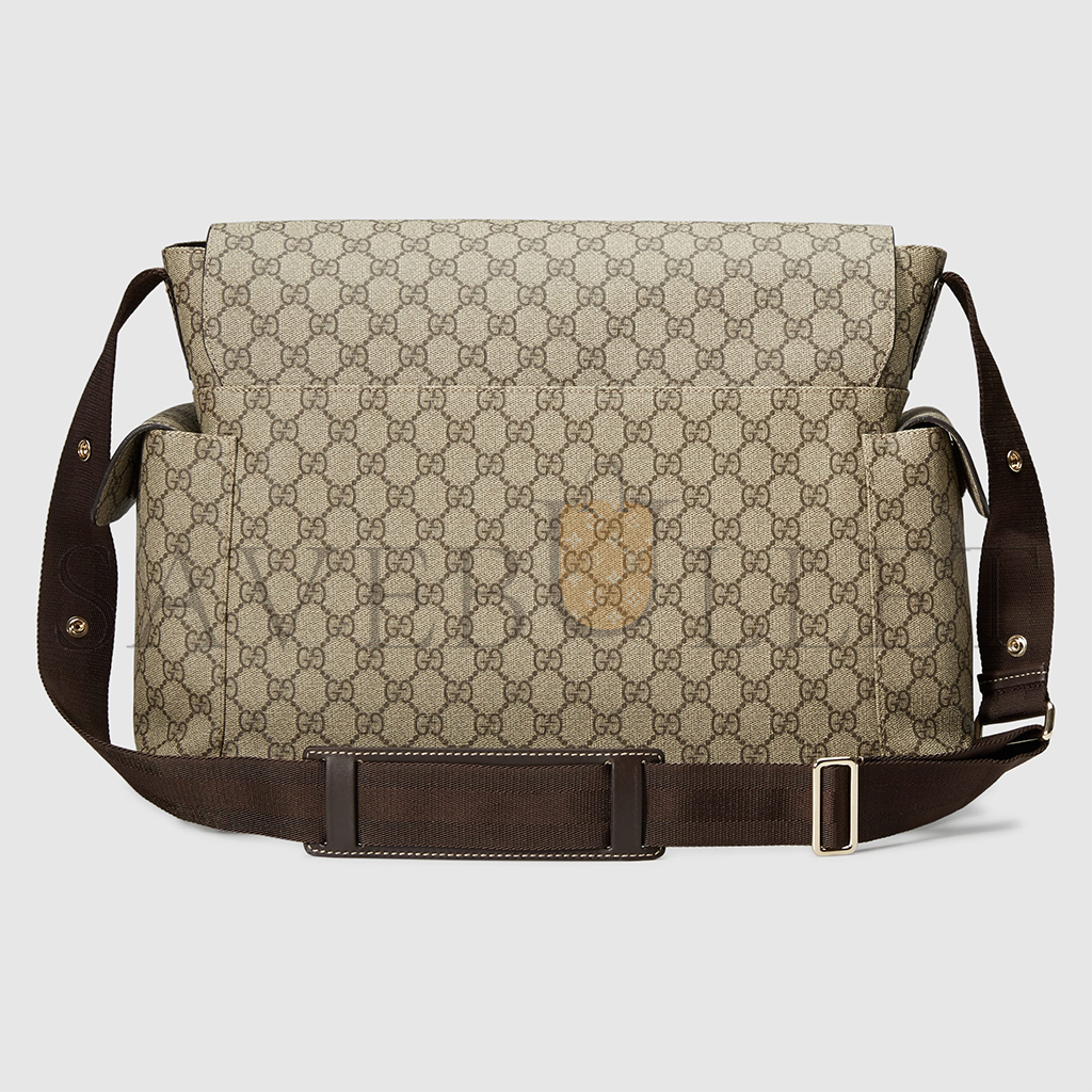 GUCCI GG SUPREME MEDIUM DIAPER BAG ‎211131 (44*28*14cm)